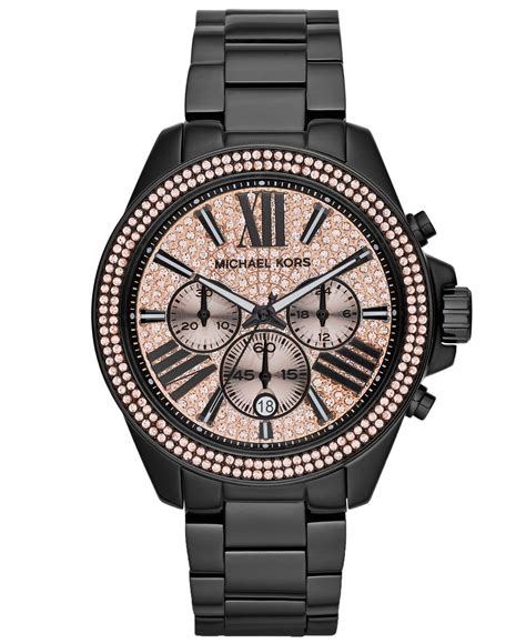 michael kors watch in bd|Michael Kors black watch women's.